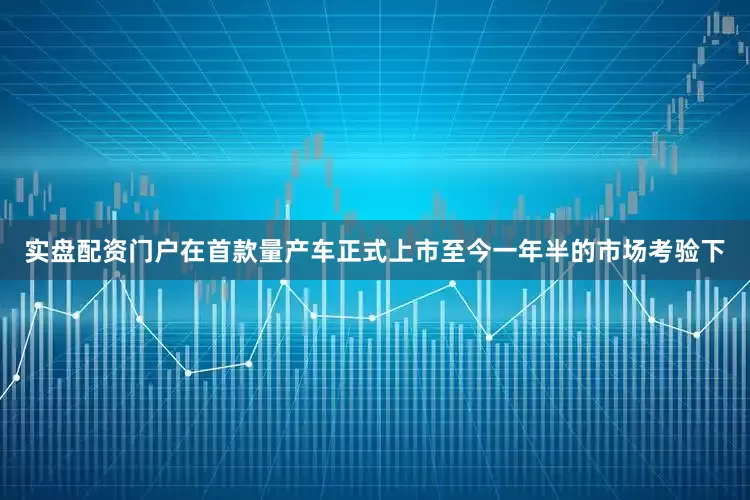 实盘配资门户在首款量产车正式上市至今一年半的市场考验下